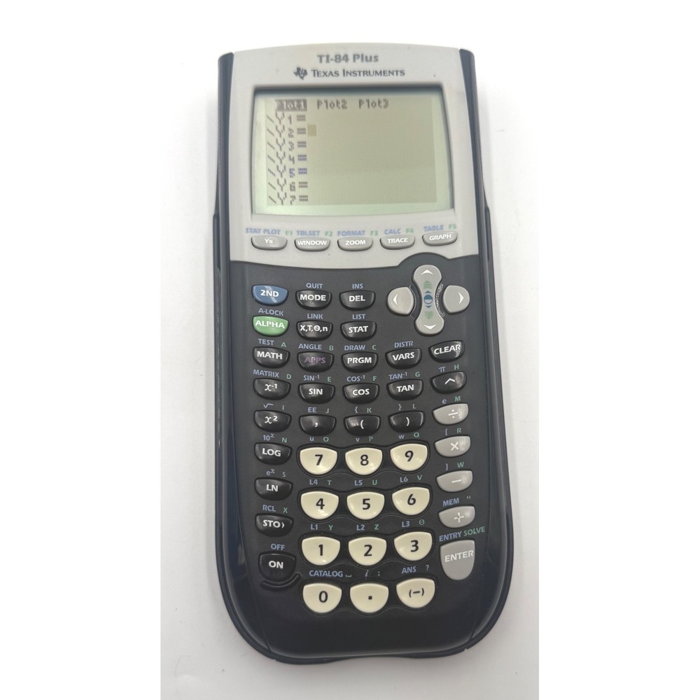 Texas Instruments TI-84 Plus Graphing Calculator Tested Working w/ Slide Cover‎